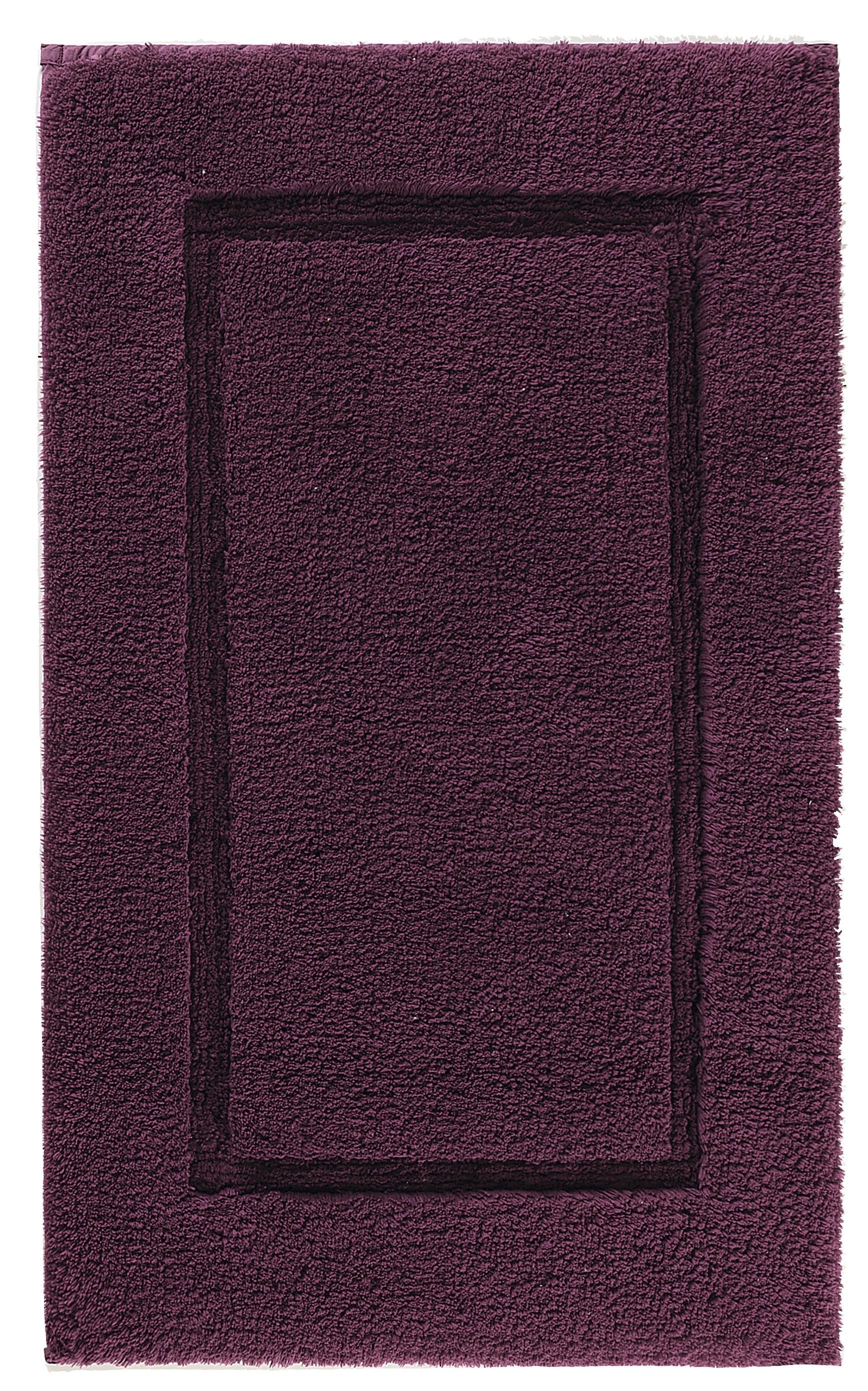 Leibona Aubergine Prestige Bath Rug