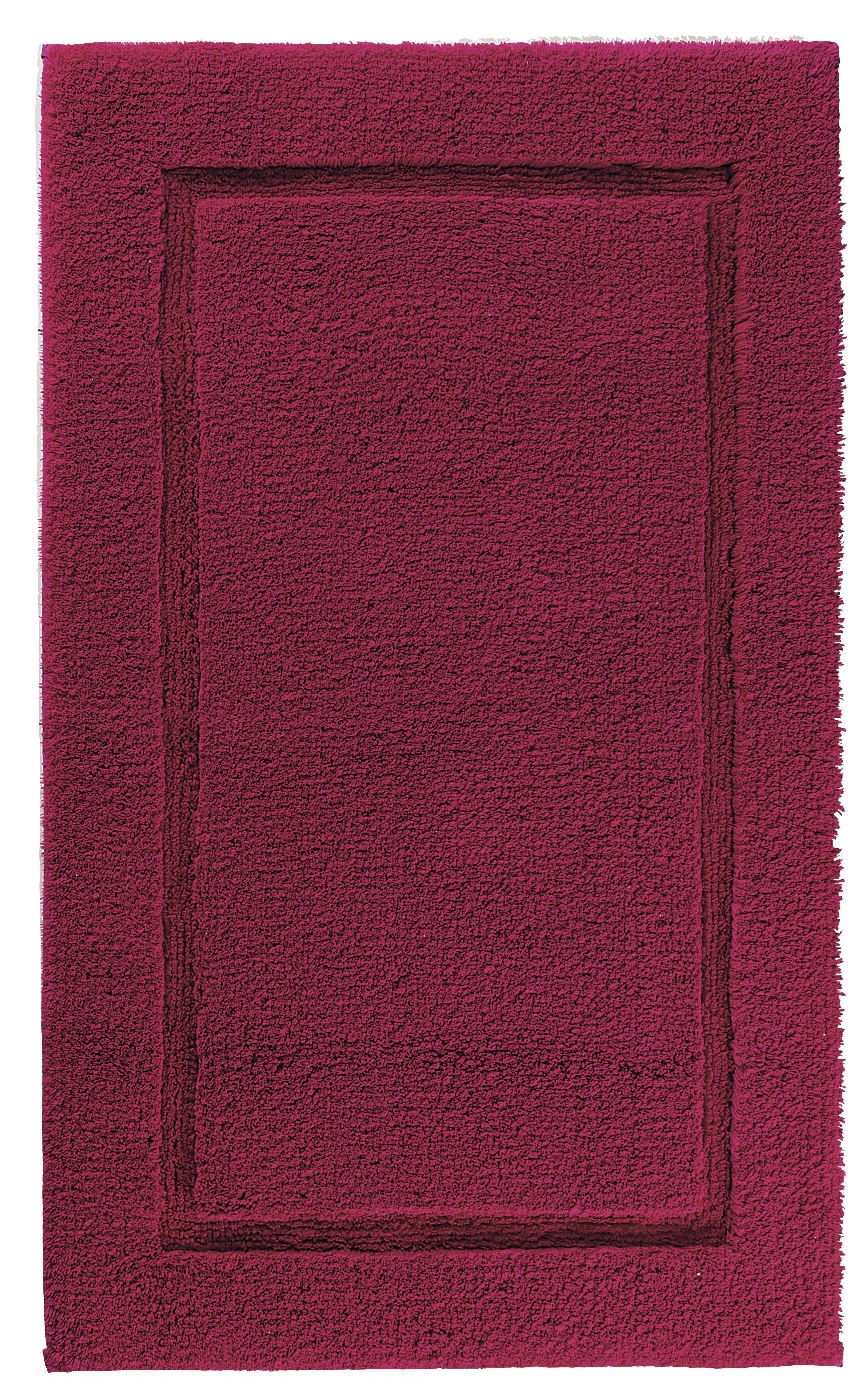 Leibona Fuchsia Prestige Bath Rug