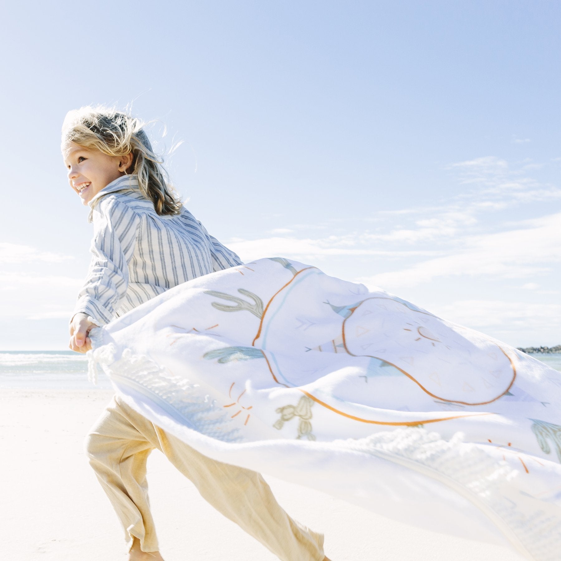 round beach towels for kids