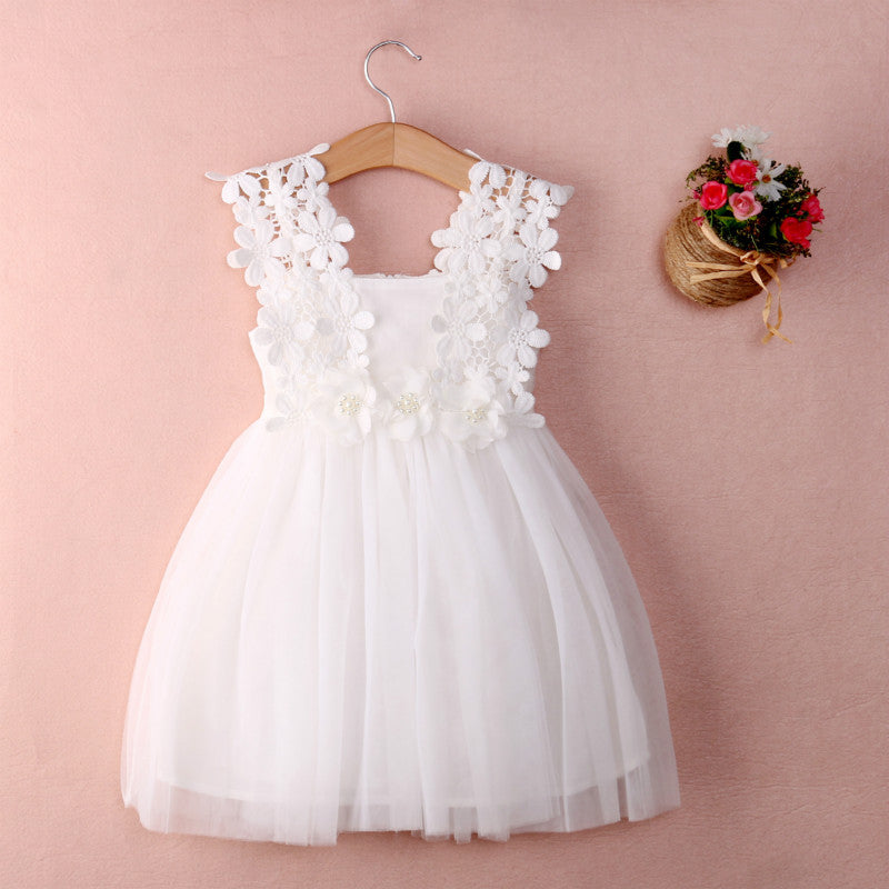 casual flower girl dress