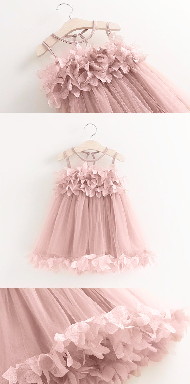 flower girl petal dress