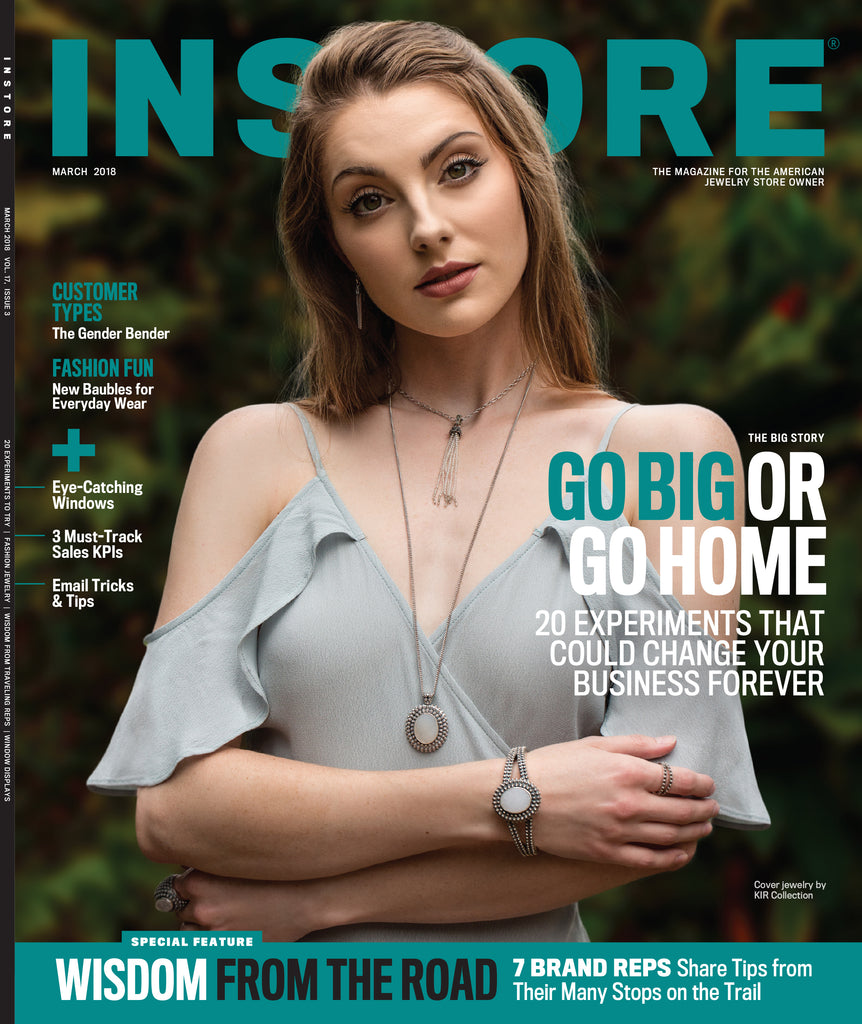 KIR on the Cover of INSTORE Magazine, March 2018 – KIRcollection