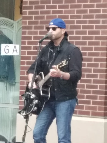 Street music for Wicked Wine Walk