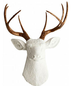 Large Deer Head Wall Mount