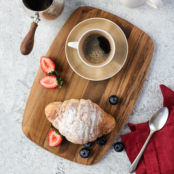 Teakhaus Edge Grain Bread Board | 16 x 11 x 0.55