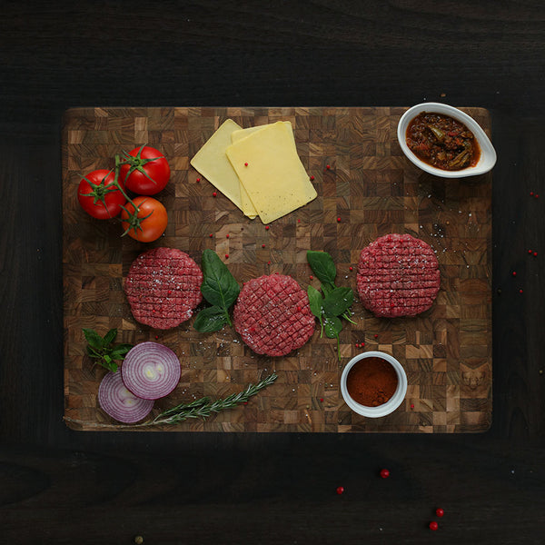 Teakhaus End Grain Butcher Block with Bowl Cut Out