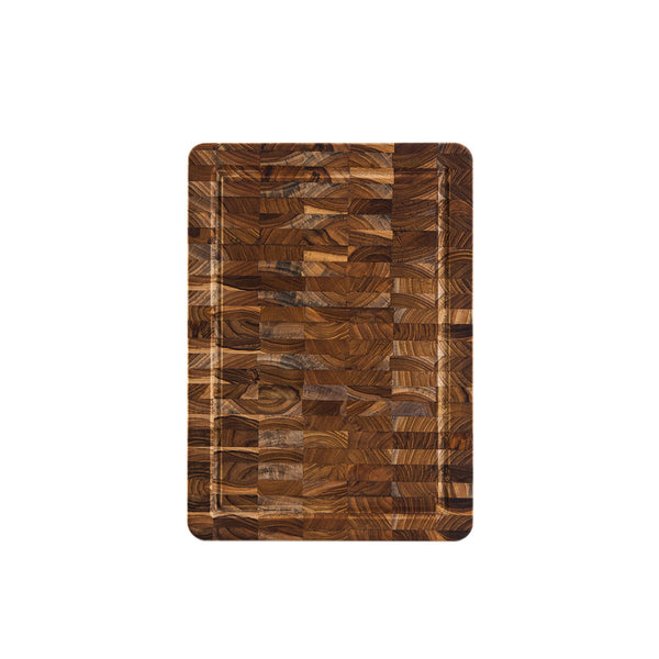 Left Hole Handle Teak Cutting Board with Fractal Design – Nirvana  Kitchen+Pantry