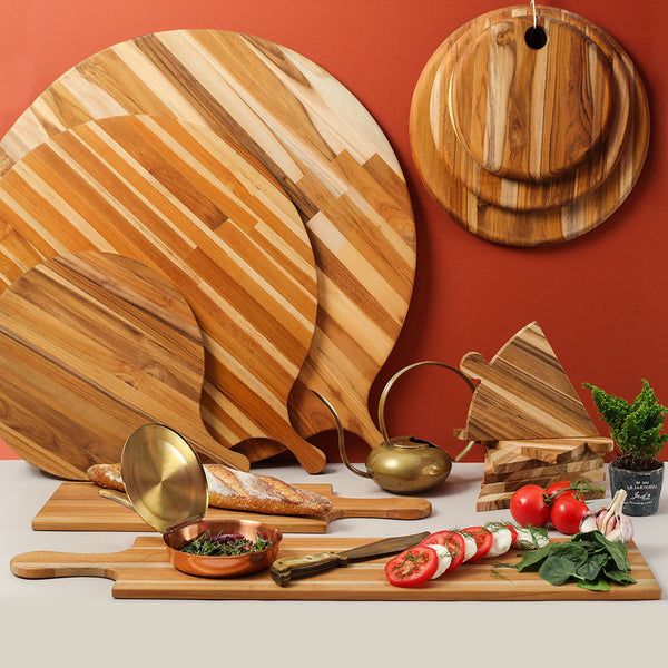 Knife Holder Teak Cutting/ Serving Board – TEAKHAUS