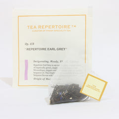 Individually Wrapped Repertoire Earl Grey Pyramid Tea Bags - Tea Repertoire