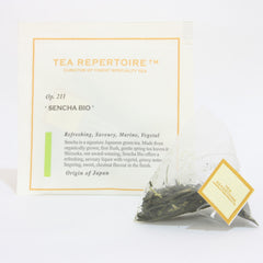 Individually Wrapped Sencha Bio Pyramid Tea Bags - Tea Repertoire