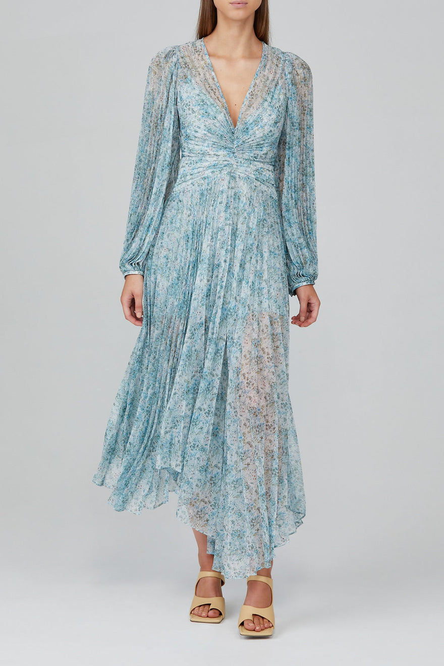 Acler - Astone Dress - Blue Fields | All The Dresses