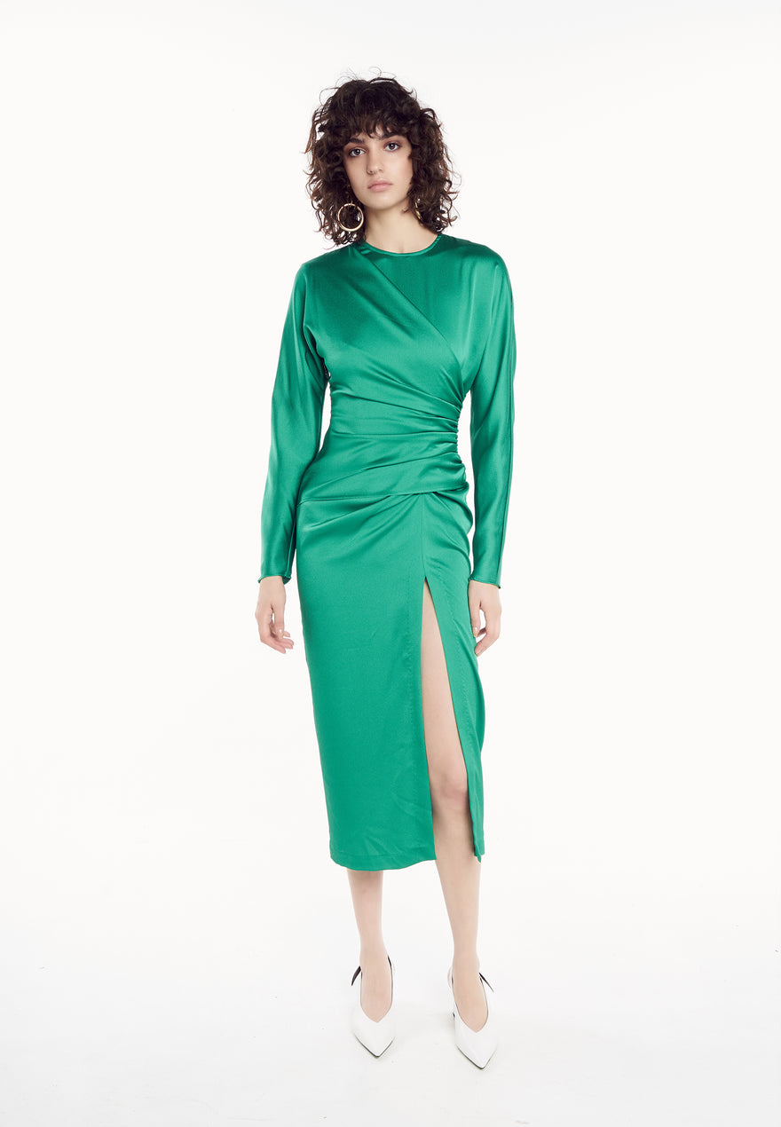 Nicola Finetti - Arienne Dress - Emerald | All The Dresses