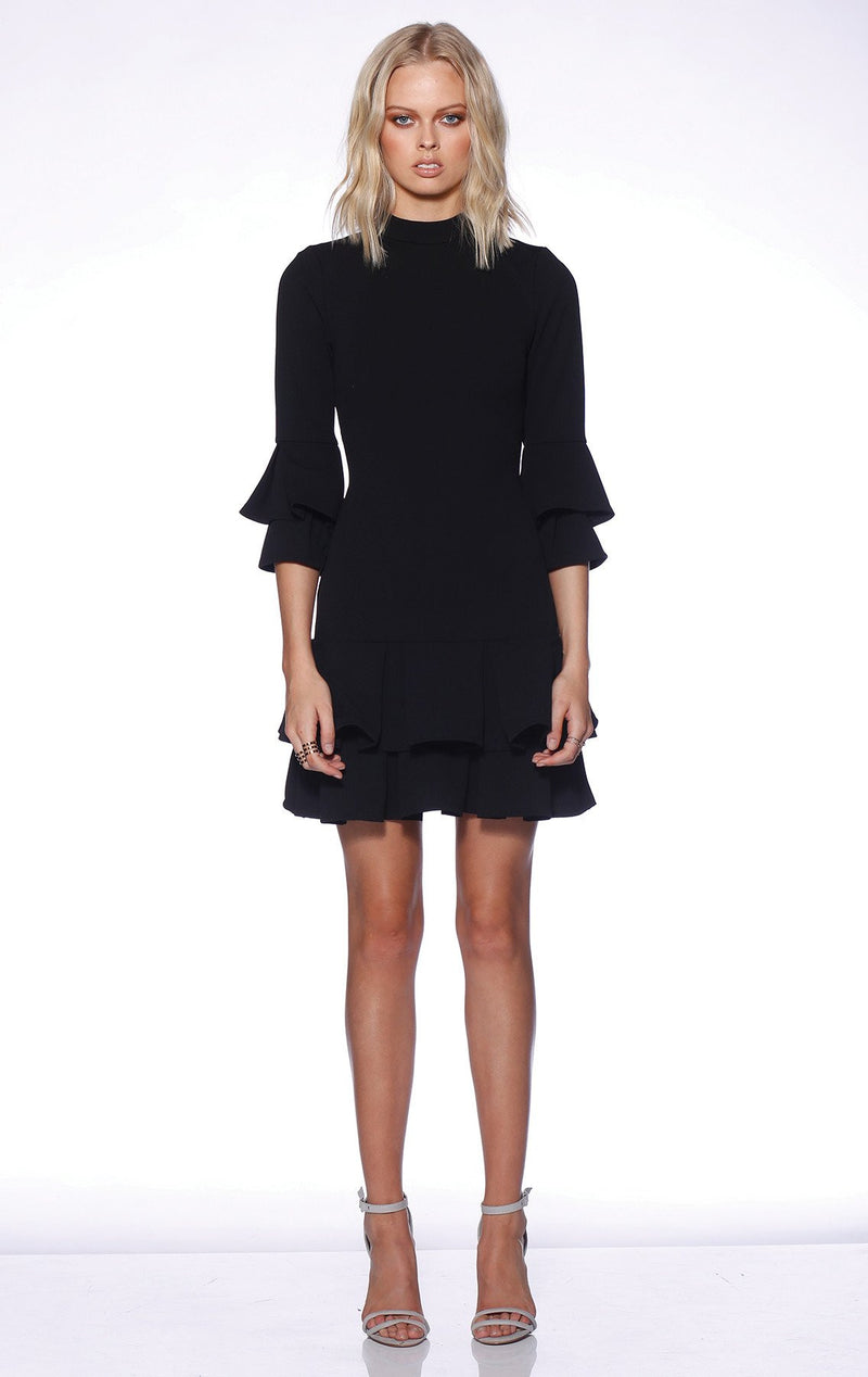 Pasduchas Aubrey Dress in Black Pasduchas little black cocktail dress ...