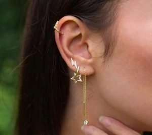 Cubic zirconia earrings