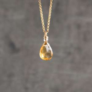 Pendentif Citrine