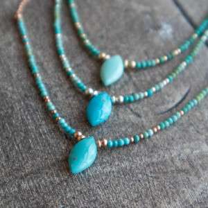 collier turquoise