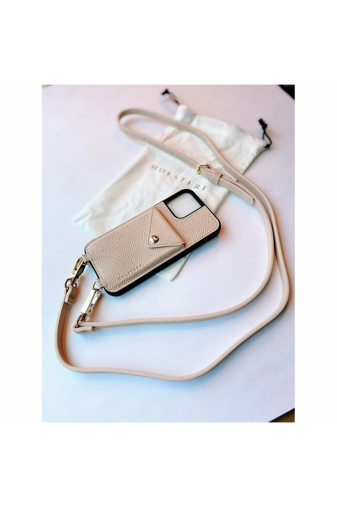 The London Tan | Genuine Smooth Leather iPhone Case Crossbody iPhone 10/x/xs