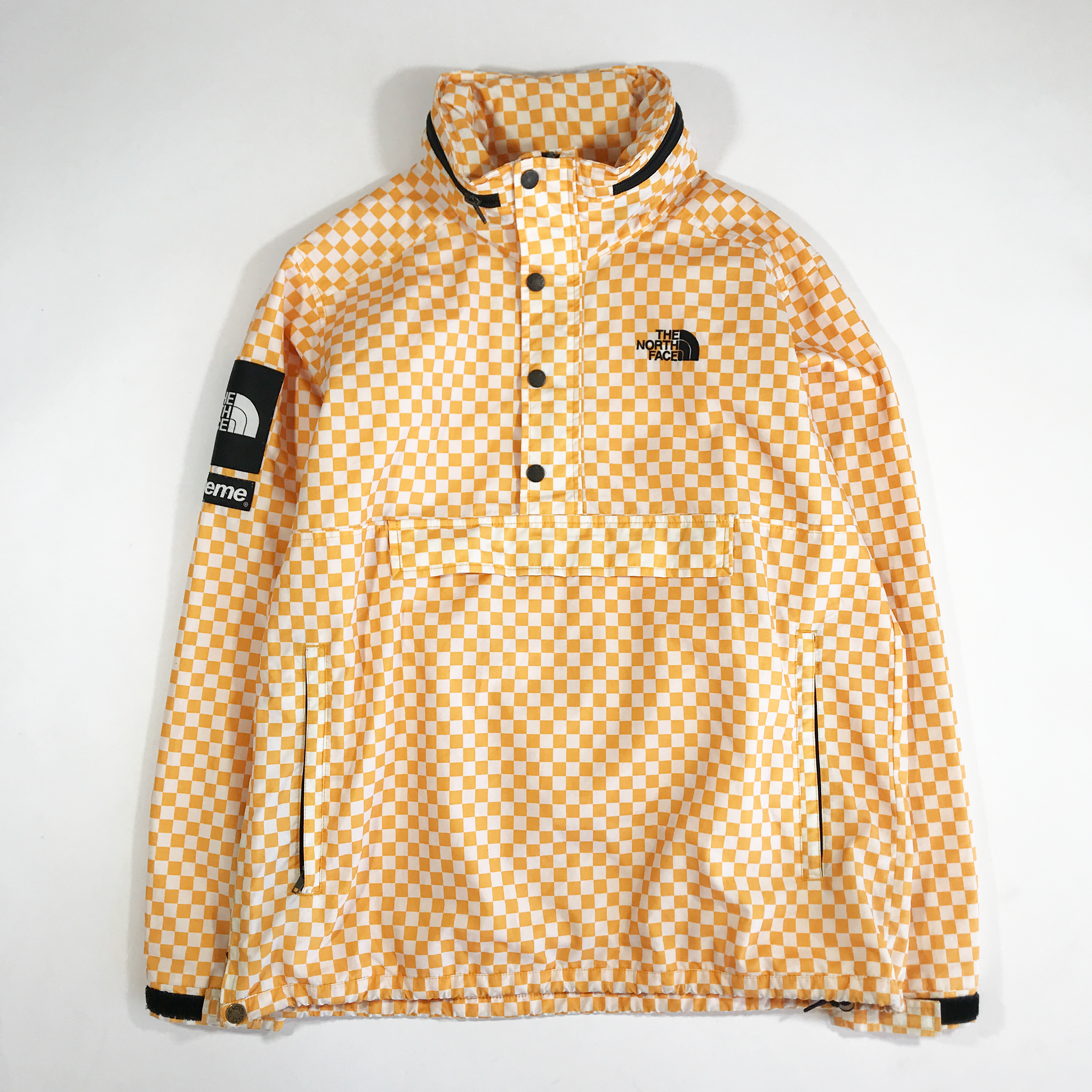 supreme north face checkered jacket