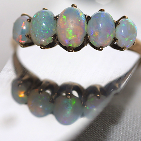 Opal ring 