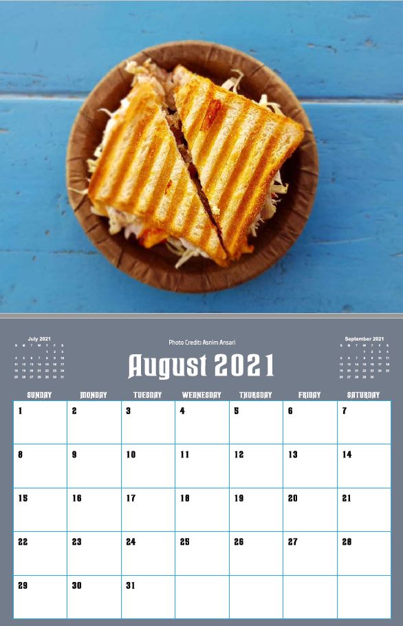 2021 Food Porn Kitchen Calendar KitchenHobbyc