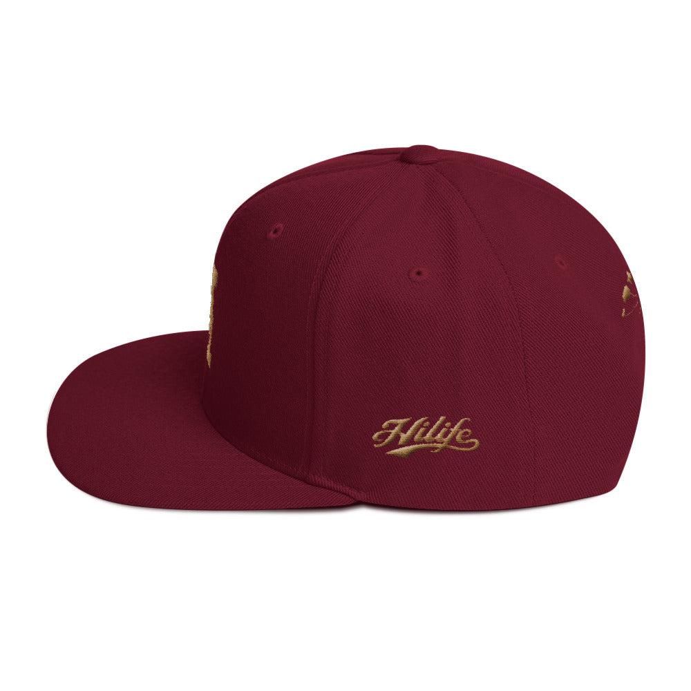 Download HiLife Hat Snapback Stamp Bronze - HiLife Clothing Co.