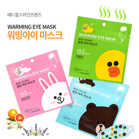 mediheal warming eye mask