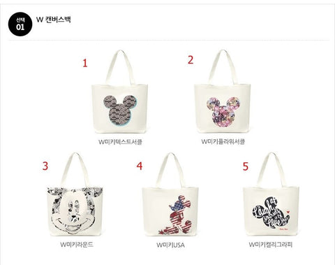 disney canvas bag