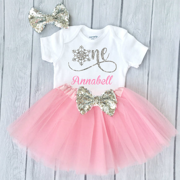 winter first birthday outfit