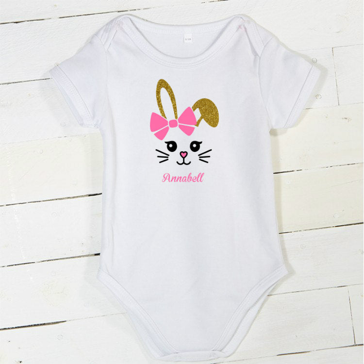 baby girl easter onesie