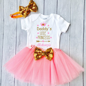 daddy's little girl baby clothes