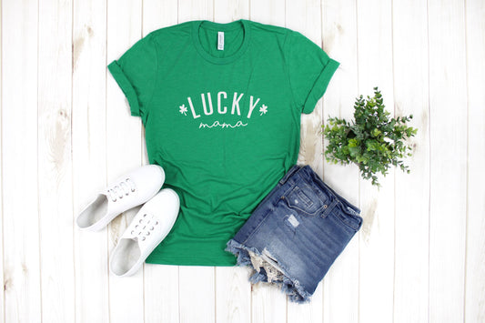 Women's St. Patrick's Day Shirt with Lucky Clover – funmunchkins