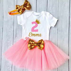 girls second birthday outfit