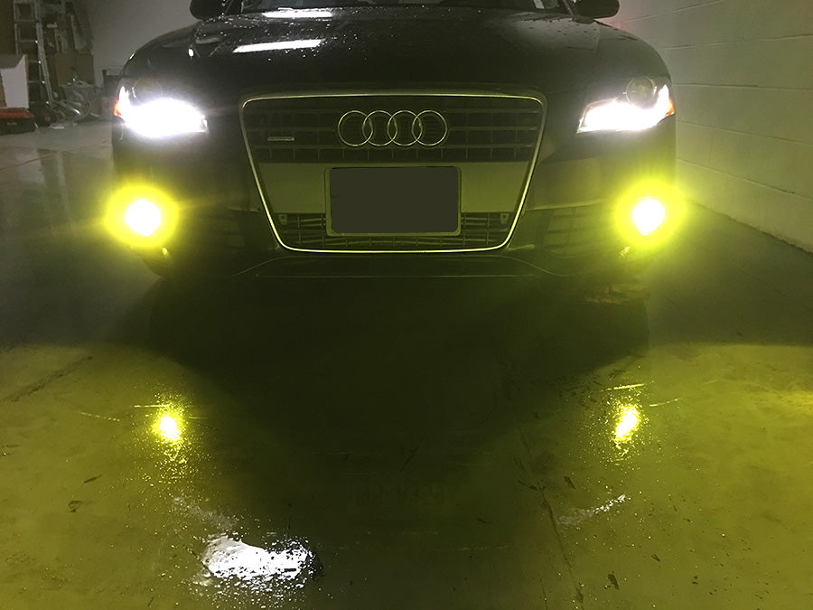 Audi with HCX foglight installed