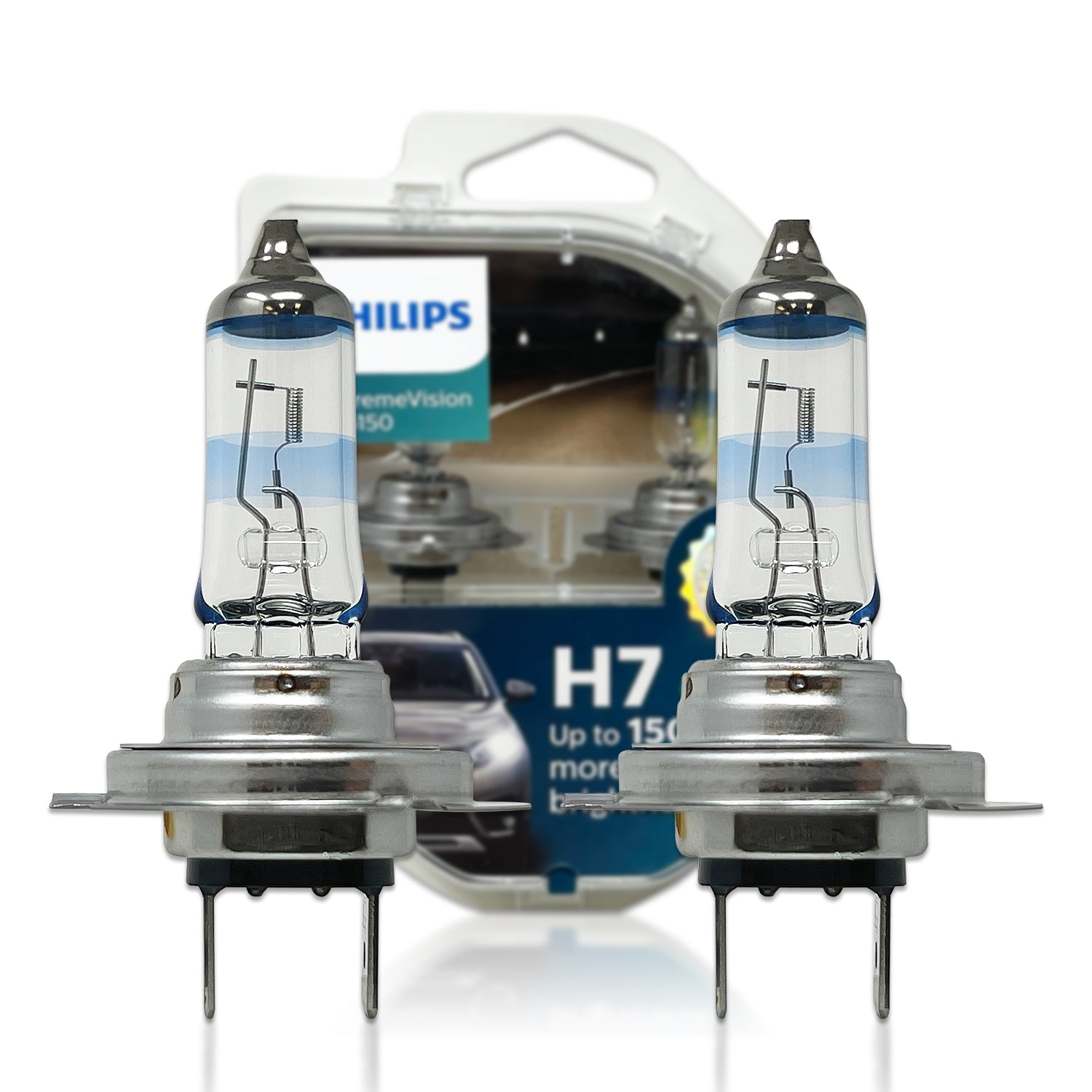 Rejsebureau Produkt succes H7 Philips 12972XVPS2 X-TremeVision Pro150 Halogen Bulbs – HID CONCEPT