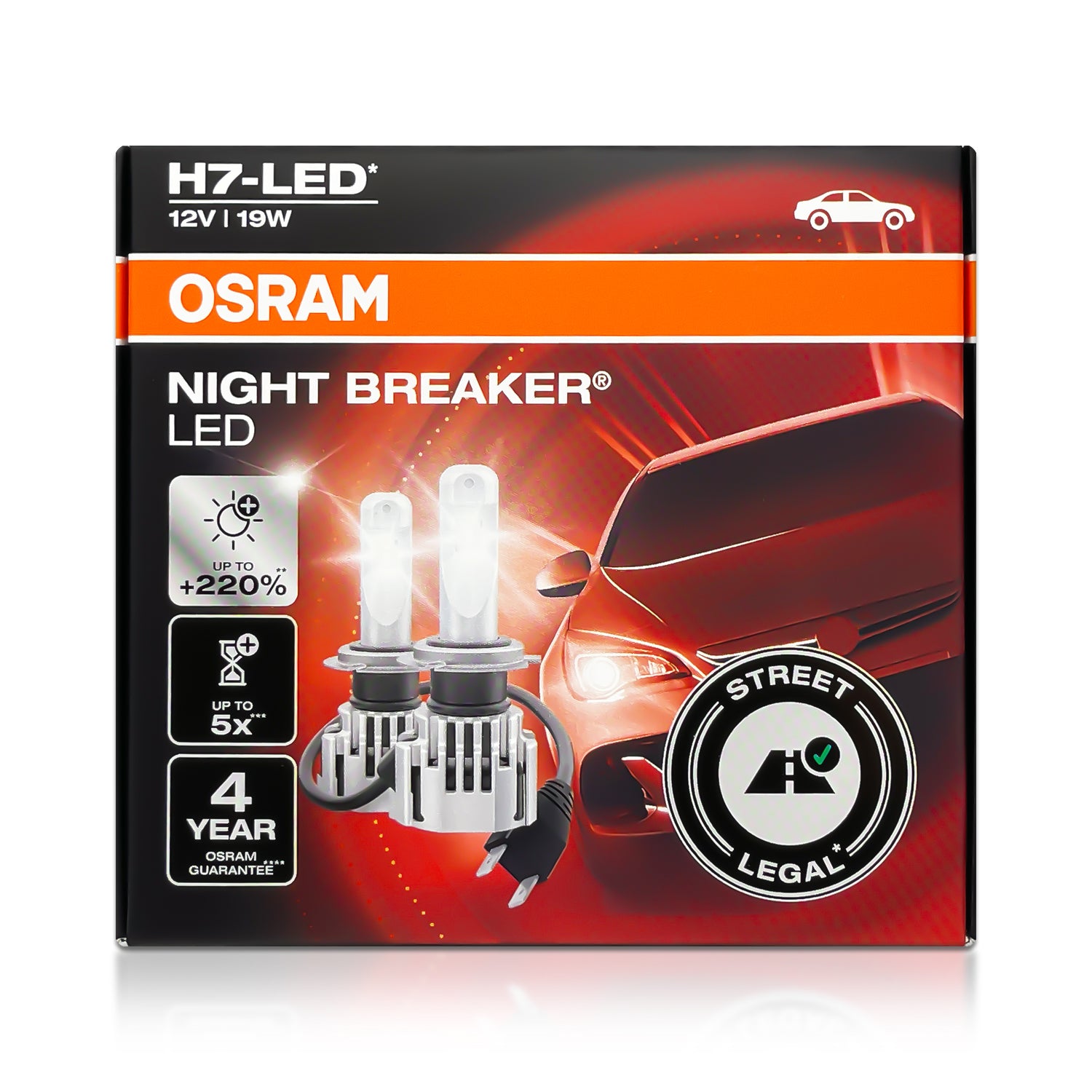 lazo Desempleados Lijadoras H7: Osram 64210DWNB Night Breaker LED Headlight Bulbs – HID CONCEPT