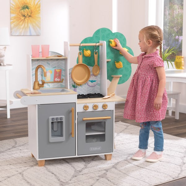 kidkraft happy harvest play kitchen