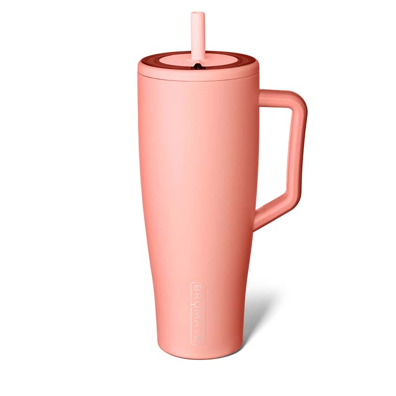  40oz Era Handled Tumbler in Guava 