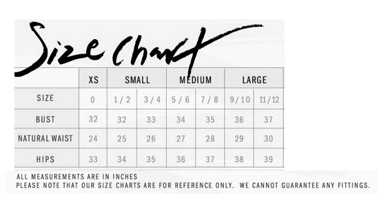 Day and Moon Size chart