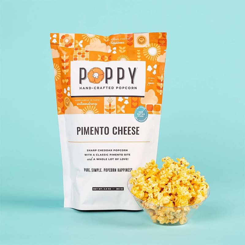  Pimento Cheese Hand-Crafted Popcorn Market Bag 