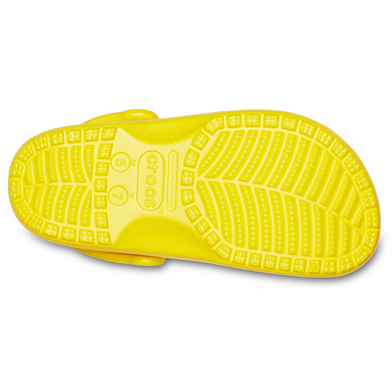 lemon yellow crocs
