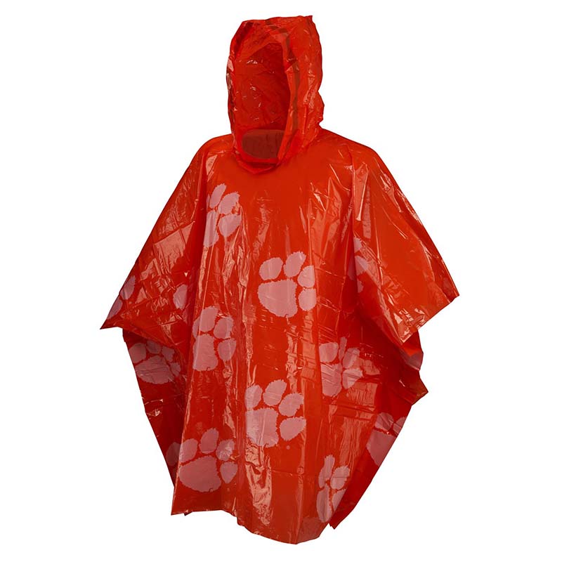  Clemson Paw Poncho 