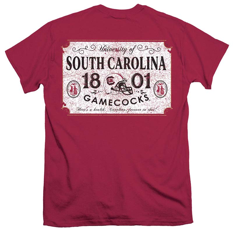  Gamecock Retro Sign Short Sleeve T-Shirt 