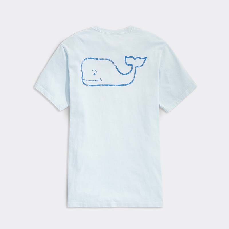 Garment Dyed Whale Short Sleeve Pocket T-Shirt