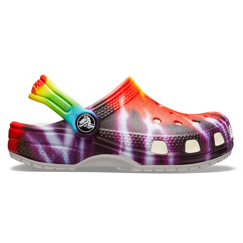 tie dye adult crocs