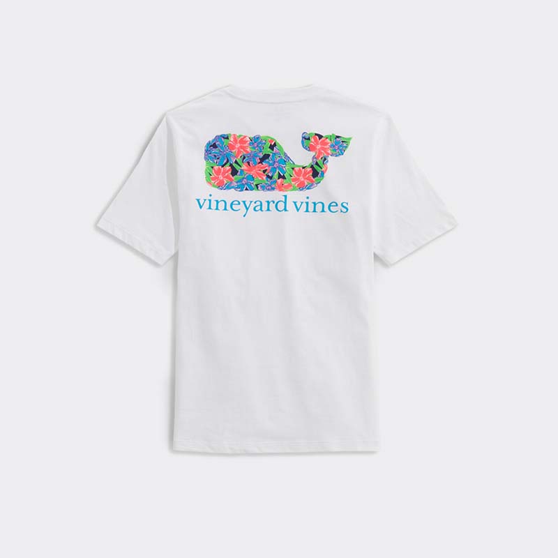 Youth Oleander Whale Fill Short Sleeve T-Shirt