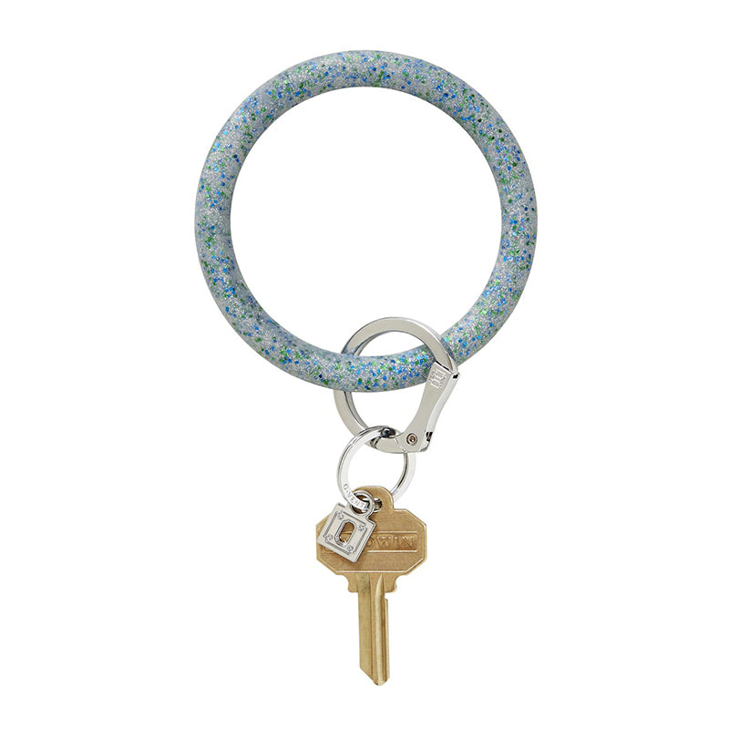  Blue Frost Silicone Keyring 