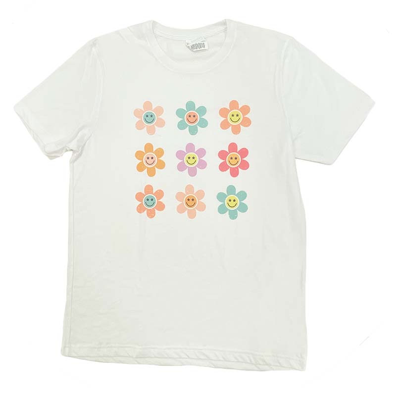  Daisy Smile Short Sleeve T-Shirt 