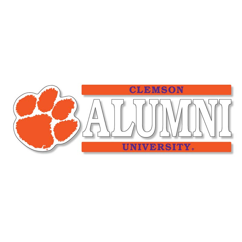  Clemson Alumni Decal 