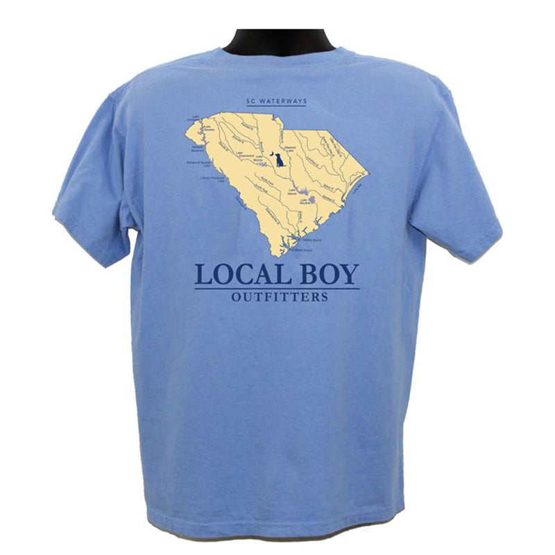 Center South Carolina State Monogram T-shirt-CenterMonoStat