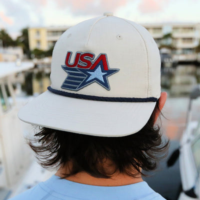 Columbia Sportswear PFG Mesh Snap Back™ Fish Flag Ballcap